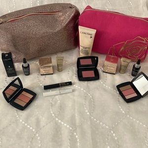 Lancôme make sure samples and Bags